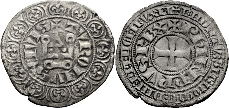 Frankreich/-Königliche Münzen. 
PHILIPPE IV LE BEL, 1285-1314. Gros tournois à ...