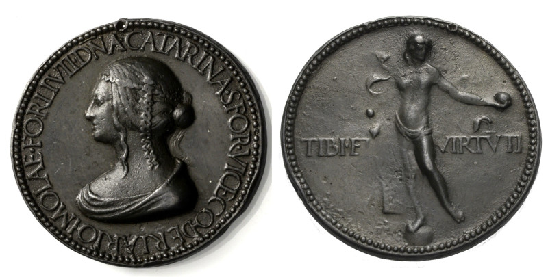 Italien/-Milano (Lombardia). 
GALEAZZO MARIA SFORZA, Duca V, 1466-1476. Bronzem...
