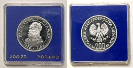 Polen, Königreich. 
VOLKSREPUBLIK, 1945-1989. 200 Zloty 1981. Brustbild Boleslaw I. Herman n. l. Rv. Adler. 32 mm; 17,6 g. KM&nbsp;129. . 

Poliert...