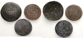 Ungarn, Königreich. 
BELA III., 1172-1196. Lot: 3 Kupfermünzen im byzantinischen und arabischem Typ. Huszar&nbsp;72,&nbsp;73. 3 Stück.. 

Sehr schö...