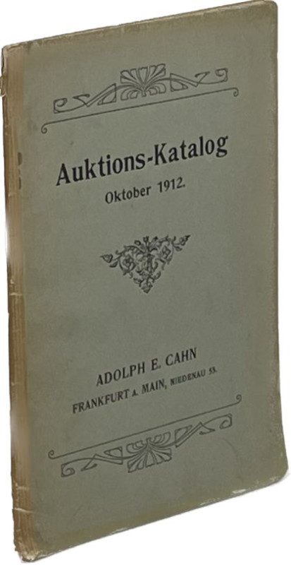 Auktionskataloge. Cahn, A.E., Frankfurt a.M. Auktion 31 vom 24.10.1912.


Slg...