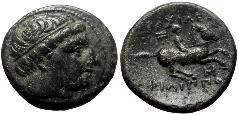 Kings of Macedon, Philip III Arrhidaeus (323-317 BC) AE (Bronze, 5.00g, 19mm) Mi...