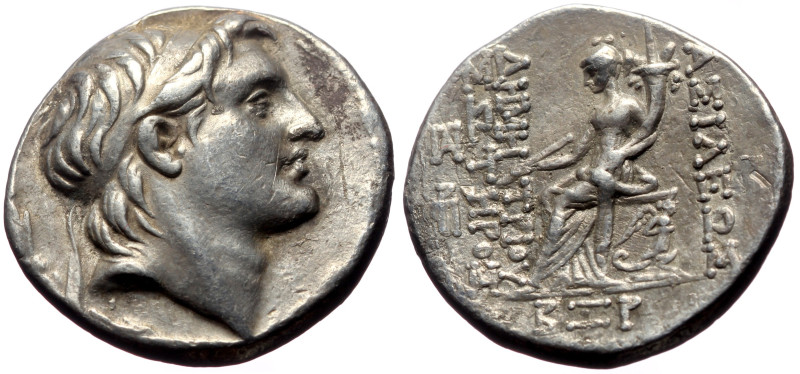 Seleukid Kings of Syria, Demetrius I Soter (162-150 BC) AR Tetradrachm (Silver, ...