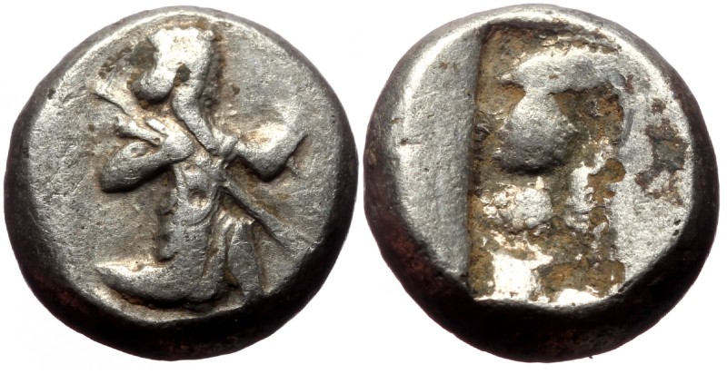 Persia, Achaemenid Empire, Time of Darios I to Xerxes I (ca 485 BC) AR Siglos (S...