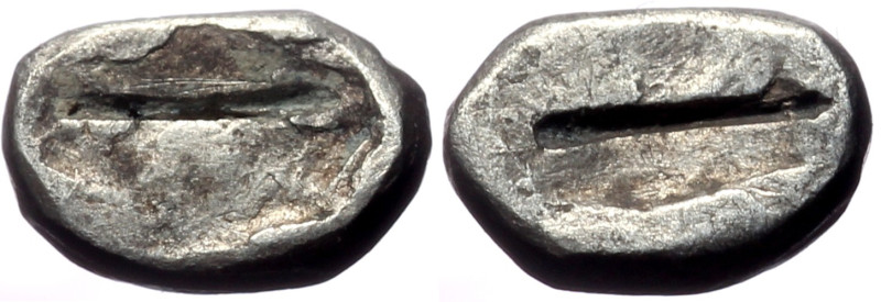 Asia Minor, Uncertain AR Ingot (Silver, 0.65g, 9mm) ca 650-600 BC, Lydo-Milesian...