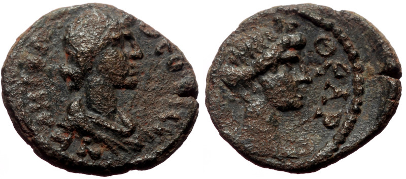 Mysia, Pergamum AE (Bronze, 1.87g, 16mm) Issue: Roma and Senate (c. AD 40/60 (?)...