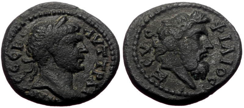 Mysia, Pergamum AE (Bronze, 2.94g, 17mm) Trajan (98-117) Issue: Second Neocorate...