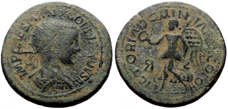 Pisidia, Antioch AE (Bronze 26.43g, 34mm) Gordian III (238-244)
Obv: IMP CAES M...