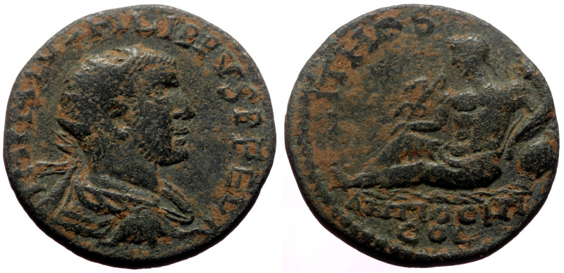 Pisidia, Antioch AE (Bronze, 7.79g, 25mm) Philip I (244-249) 
Obv: IMP M IVL PHI...