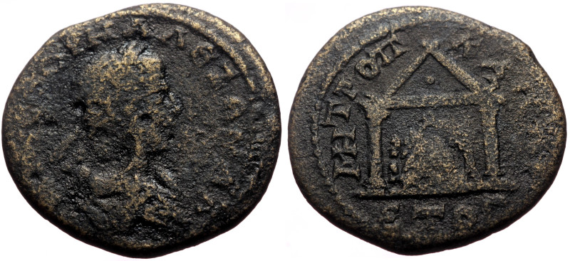 Cappadocia, Caesarea AE (Bronze, 11.28g, 28mm) Severus Alexander (222-235) Issue...