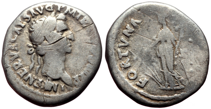 Nerva (96-98) AR Denarius (Silver, 3.25g, 18mm) Rome
Obv: IMP NERVA CAES AVG P M...