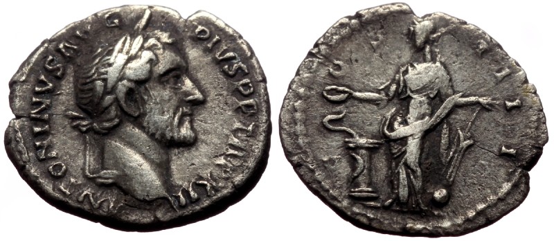 Antoninus Pius (138-161) AR Denarius (Silver, 3.00g, 19mm) Rome, 148-149.
Obv: ...