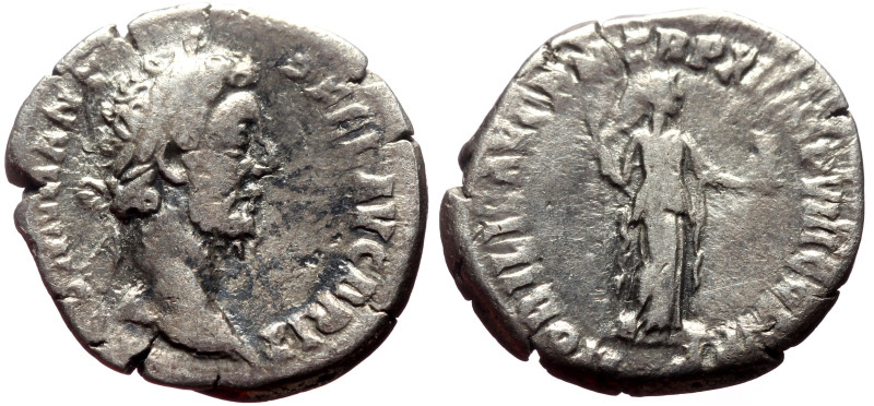 Commodus (177-192) AR Denarius (Silver, 2.66g, 18mm) Rome, 185-186 
Obv: M COMM ...