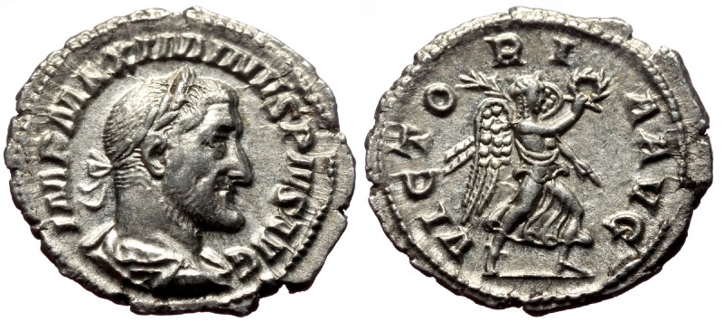 Maximinus I 'Thrax' (235-238) AR Denarius (Silver, 2.50g, 20 mm) Rome, 236.
Obv...