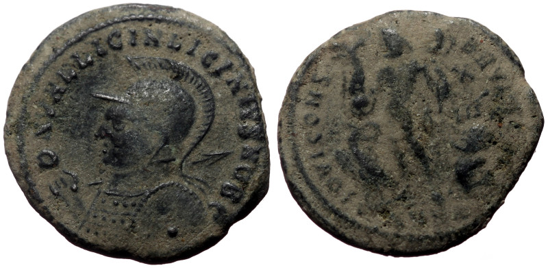 Licinius II AE Follis (Bronze, 3.06g, 20mm) Alexandria, 317-320. 
Obv: D N VAL L...