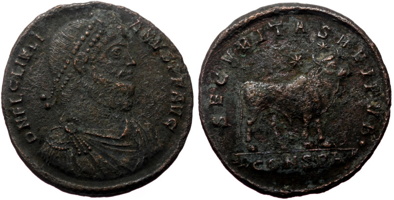 Julian II (360-363) AE Majorina (Bronze, 7.64g, 29mm) Constantinople 
Obv: DN FL...