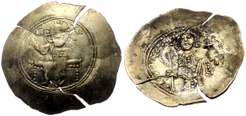 Nicephorus III Botaniates, EL Histamenon nomisma (Gold, 4.27g, 32mm, glued) 1078...