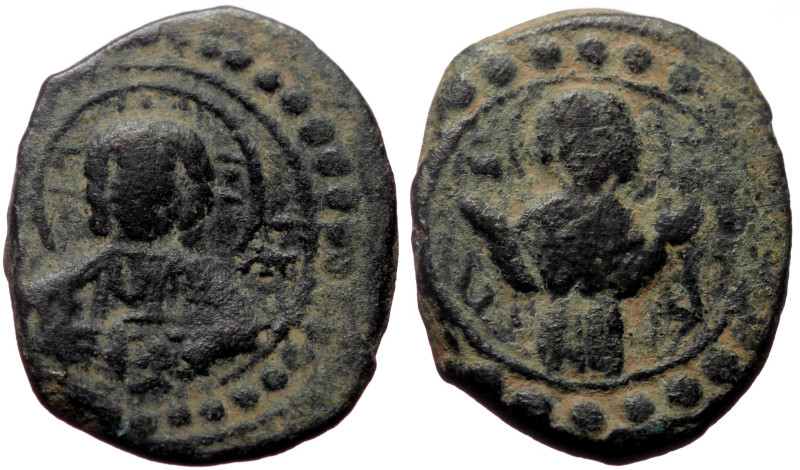 Anonymous Folles. temp. Alexius I (1081-1118) AE Follis (Bronze, 25 mm, 4.97g) C...