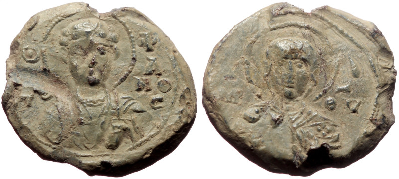 Unidentified Byzantine PB Seal (9.94g, 22mm)