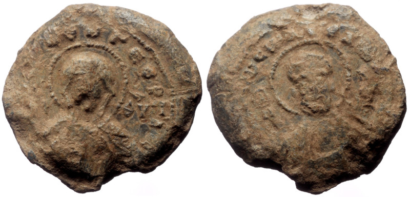 Unidentified Byzantine Pb Seal (9.87g, 23mm)