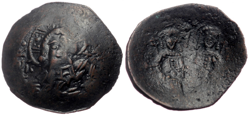 Unidentified Byzantine AE Aspron Trachy (Bronze, 2.09g, 23mm)