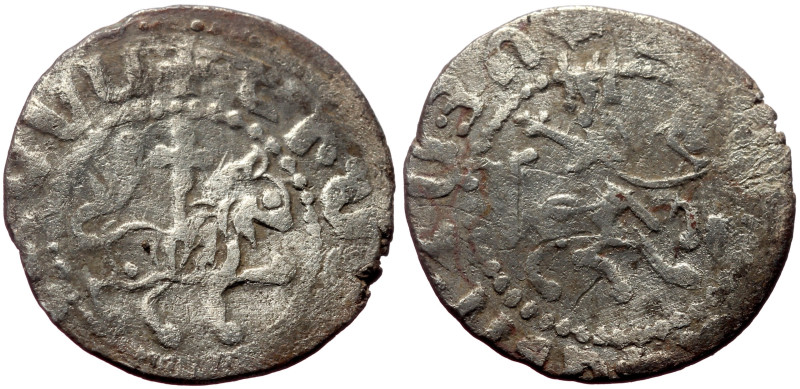 Armenia. Cilician Armenia, Levon III (1301-1307) AR Tram (Silver, 2.28g, 20mm)
O...