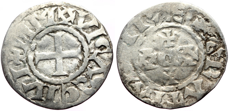 France, Odo (887-898) AR Denarius (Silver, 1.21g, 22mm) Limoges ca 980
Obv: GRAT...