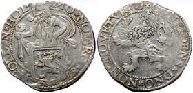 Netherlands AR Lion Daalder (Silver, 27.25g, 40mm) Holland, 1589. 
Obv: MO NO ARG ORDIN HOL, Knight standing left, head right, holding up garnished co...