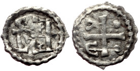 Unidentified Medieval AR Obol (Silver, 0.29g, 14mm)