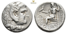 SELEUKID EMPIRE. Seleukos I Nikator. Second satrapy and kingship, 312-281 BC. AR Tetradrachm (24,8 mm, 16,9 g, ). In the types of Alexander III of Mac...
