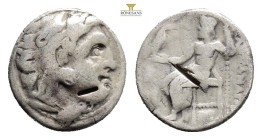 Kingdom of Macedon. Alexander III 'the Great' AR Drachm. 4,1 g. 17,4 mm.
