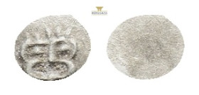 Greek silver obol 0,07 g. 7 mm.