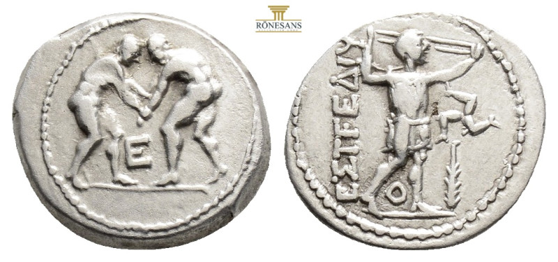 PAMPHYLIA. Aspendos. Circa 330/25-300/250 BC. Stater (Silver, 25,4 mm, 10.4 g, )...