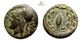 Greek, Aeolis. Elaia 350-300 BC. Bronze Æ, 10,8 mm., 1,6 g.
