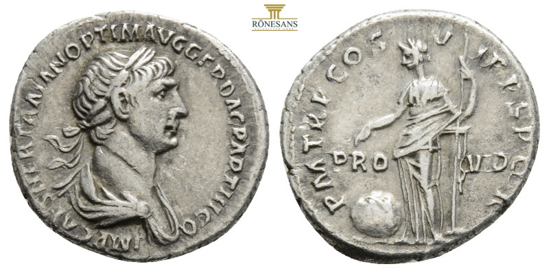 Trajan AD 98-117. Rome Denar AR...IMP CAES NER TRAIAN OPTIM AVG GER DAC PARTHICO...