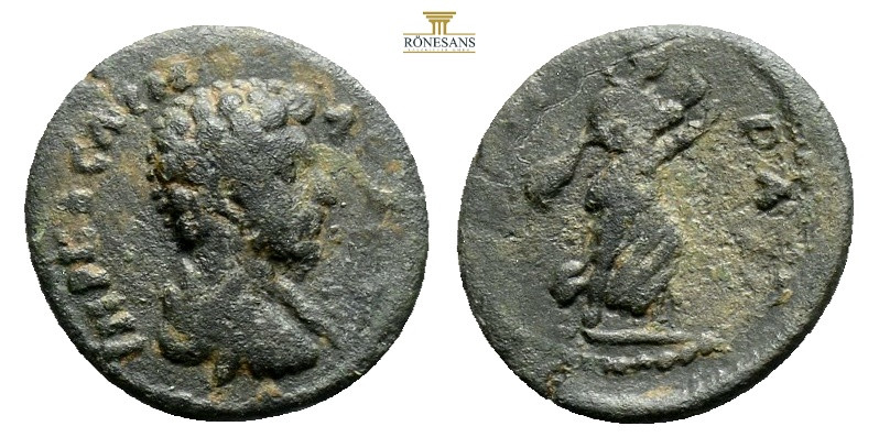 Roman Provincial Coins, Marcus Aurelius AD (161-180)). AE Bronze, 2,8 g. 19,3 mm...