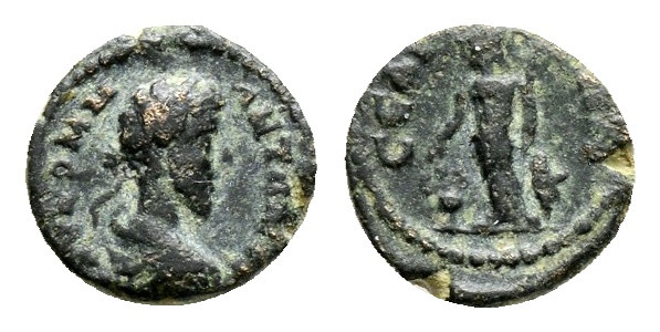 Roman Provincial Coins, Commodus Augustus, 177 – 192 Æ, 2,4 g. 13,4 mm.