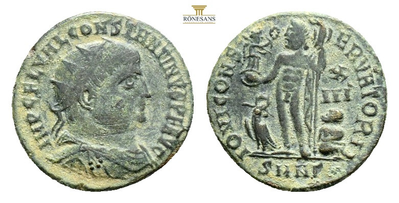 Flavius Valerius Constantinus Auguste 307-337) AD
Follis AE, 2,6 g. 18,2 mm.