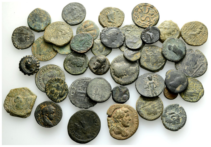 Antique Bronze Coins….41 Pieces…Sold As Seen.No Returns.