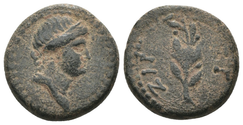 Seleucis and Pieria under Nero. (50-60AD). Pseudo-autonomous Bronze Æ. Antioch. ...