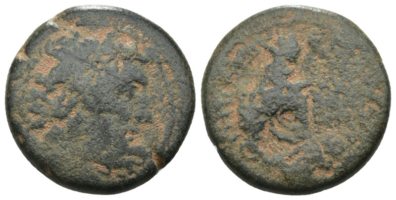 Seleucis and Pieria under P. Quinctillius Varus. (7-6BC). Pseudo-autonomous Bron...