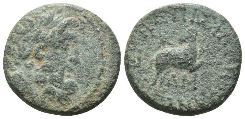 Seleucis and Pieria under Silanus. (12-13AD). Pseudo-autonomous Bronze Æ. Antioc...