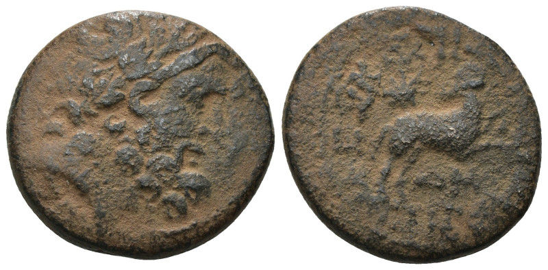 Seleucis and Pieria under Silanus. (12-13AD). Pseudo-autonomous Bronze Æ. Antioc...