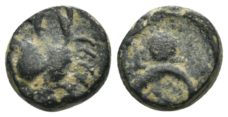 Greek. Uncertain. Bronze Æ. Weight 1.46 gr - Diameter 10 mm