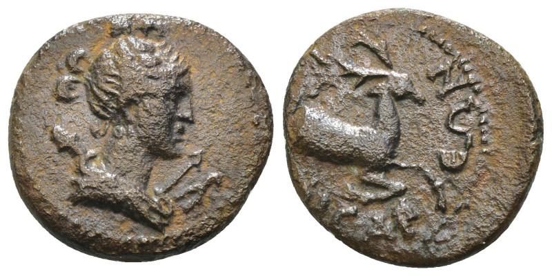 Greek. Uncertain. Bronze Æ. Weight 2.89 gr - Diameter 17 mm