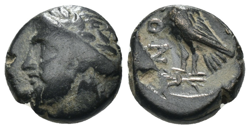 Greek. Uncertain. Bronze Æ. Weight 3.13 gr - Diameter 14 mm