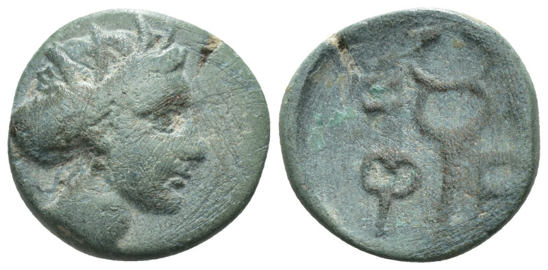 greek. uncertain. Bronze Æ. Weight 3.23 gr - Diameter 17 mm