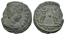 Constans. (347-348 AD). Æ Follis. Antioch. Weight 1.23 gr - Diameter 16 mm