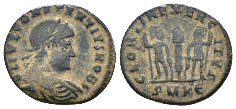 Constantinus I. (306-337 AD). Æ Follis. Cyzicus. Obv: CONSTANTINVS MAX AVG. pear...