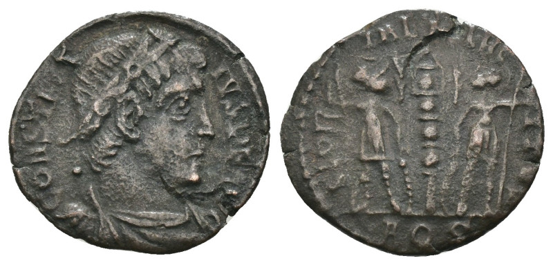 Constantinus I. (307-337 AD). Æ Follis. Antioch. Obv: CONSTANTINVS NOB C. diadem...